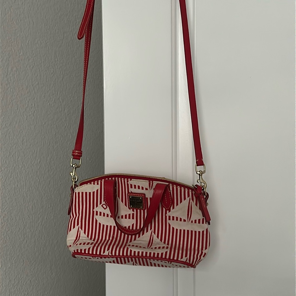 Red & white Dooney & Burke